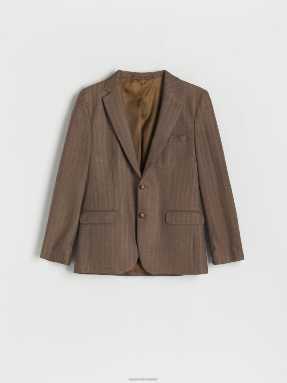 multicolor Reserved bărbați îmbrăcăminte blazer în os de hering 648HZ1614