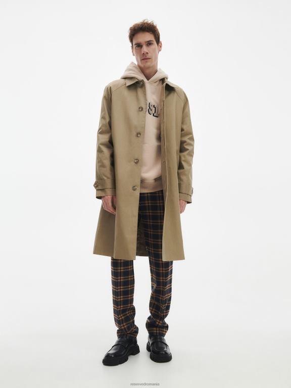 multicolor Reserved bărbați îmbrăcăminte hanorac din bumbac organic redesign 648HZ1603