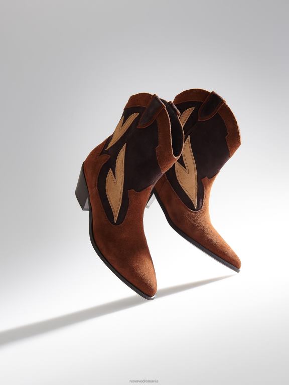 multicolor Reserved femei pantofi cizme de cowboy cu model 648HZ941