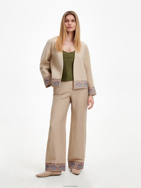 multicolor Reserved femei îmbrăcăminte blazer cu detalii de broderie 648HZ267