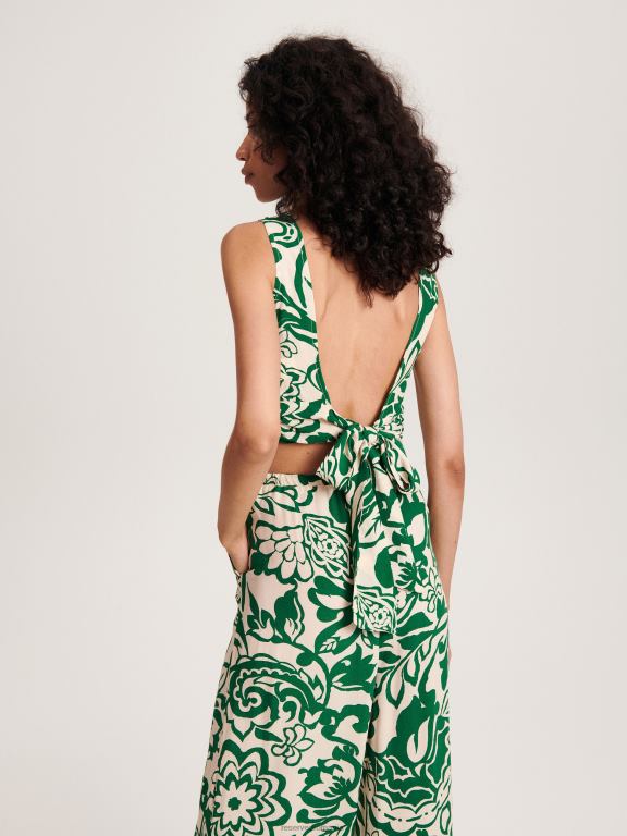 multicolor Reserved femei îmbrăcăminte bluză cu spatele deschis 648HZ272