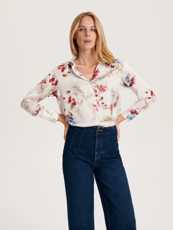 multicolor Reserved femei îmbrăcăminte cămașă cu model 648HZ43