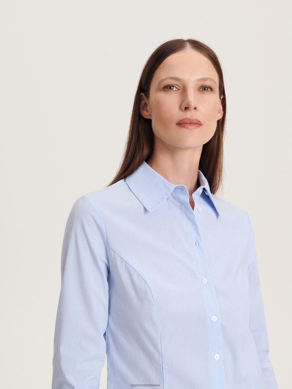 multicolor Reserved femei îmbrăcăminte cămașă din bumbac 648HZ204