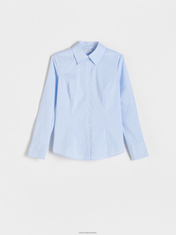 multicolor Reserved femei îmbrăcăminte cămașă din bumbac 648HZ204