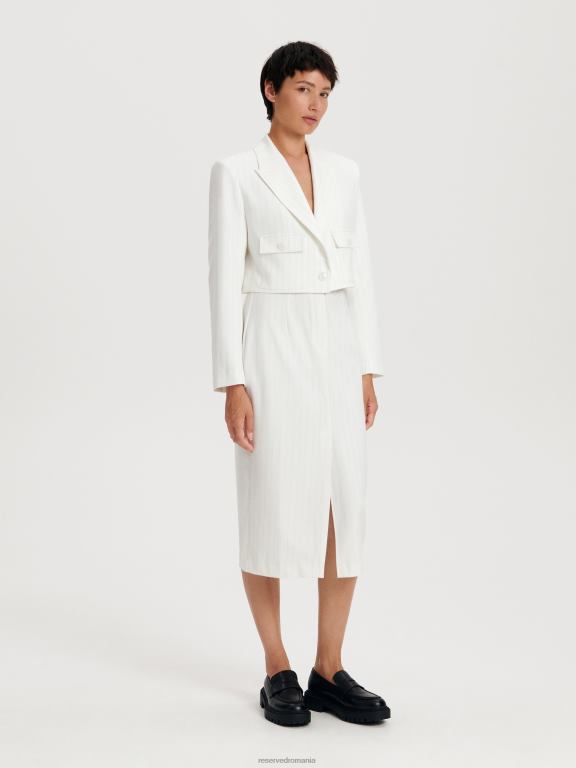 multicolor Reserved femei îmbrăcăminte fusta din amestec de vascoza 648HZ95