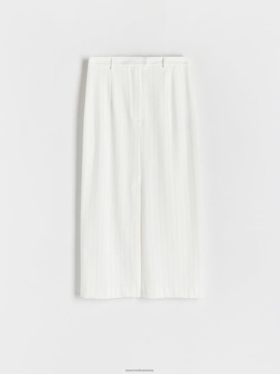 multicolor Reserved femei îmbrăcăminte fusta din amestec de vascoza 648HZ95