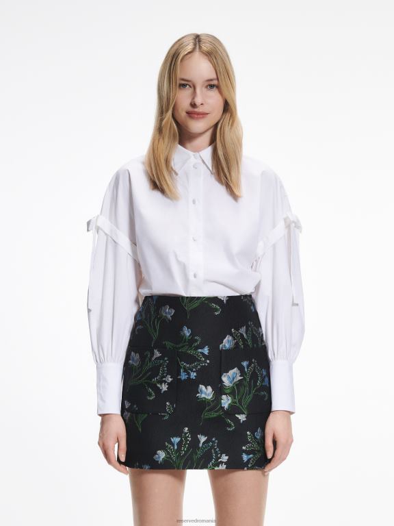 multicolor Reserved femei îmbrăcăminte fusta jacquard floral 648HZ863