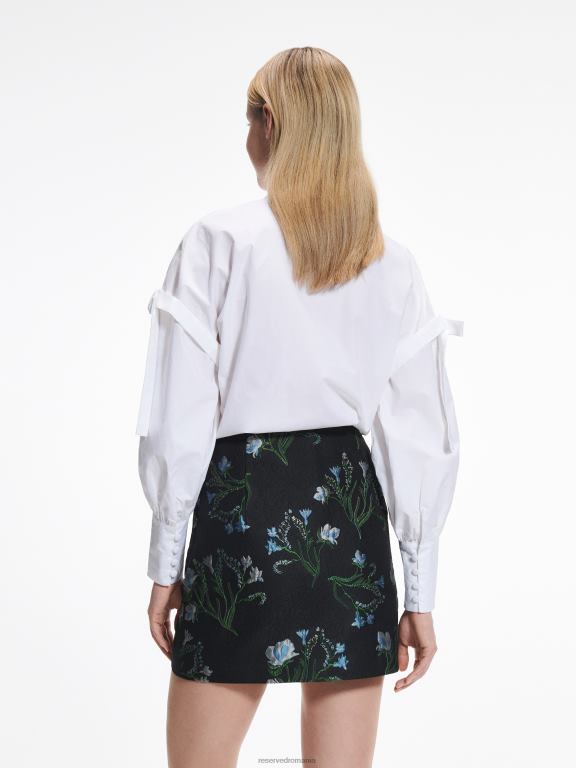 multicolor Reserved femei îmbrăcăminte fusta jacquard floral 648HZ863