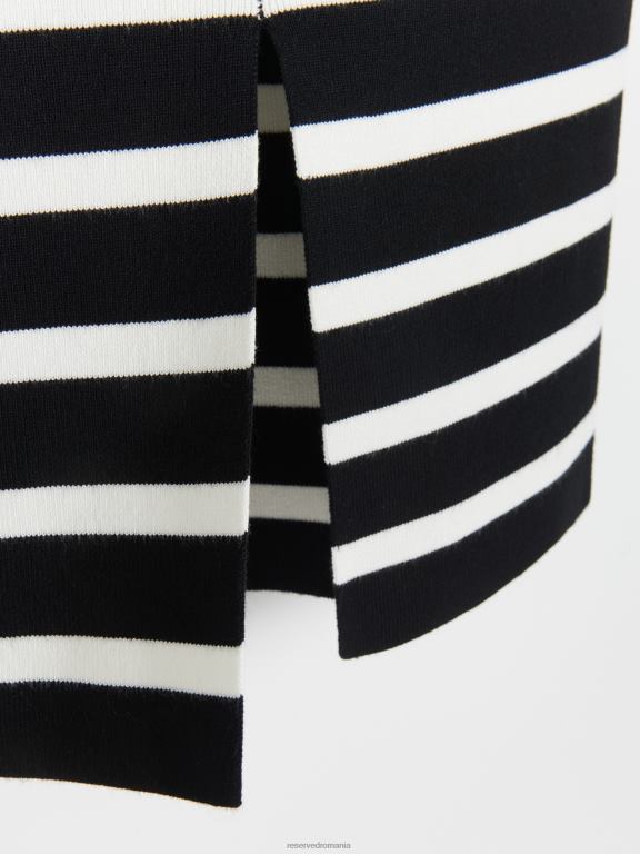 multicolor Reserved femei îmbrăcăminte fusta midi din jerseu 648HZ538