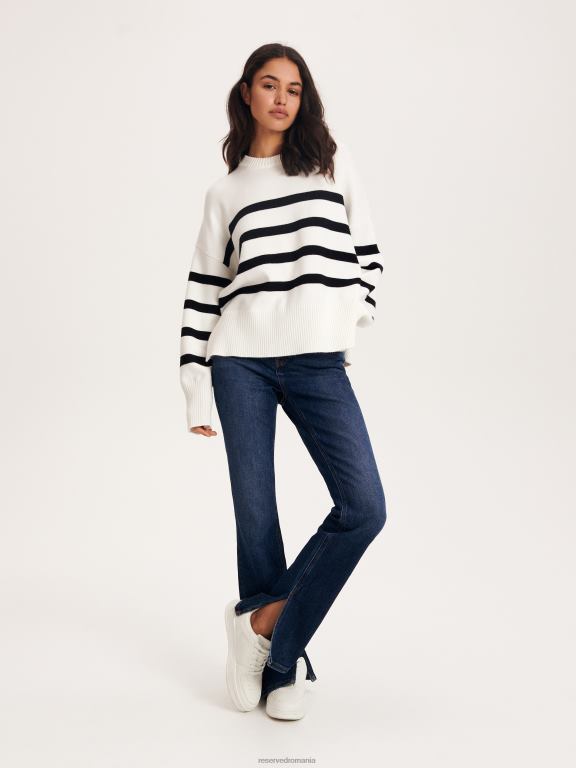 multicolor Reserved femei îmbrăcăminte jumper cu dungi 648HZ906