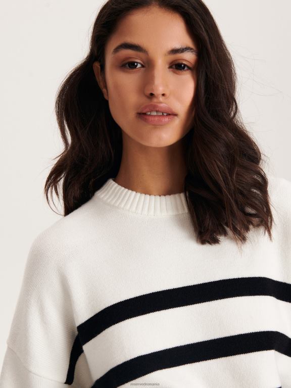 multicolor Reserved femei îmbrăcăminte jumper cu dungi 648HZ906