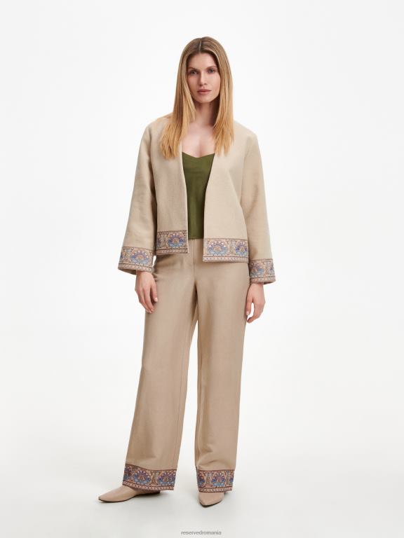 multicolor Reserved femei îmbrăcăminte pantaloni bogati in in 648HZ700