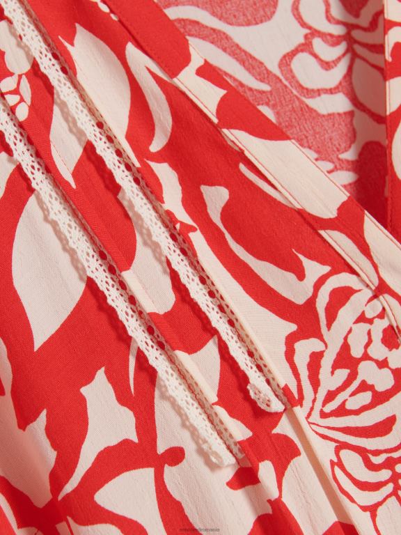 multicolor Reserved femei îmbrăcăminte rochie din vascoza 648HZ73