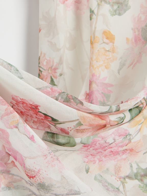 multicolor Reserved femei îmbrăcăminte rochie midi cu model 648HZ78