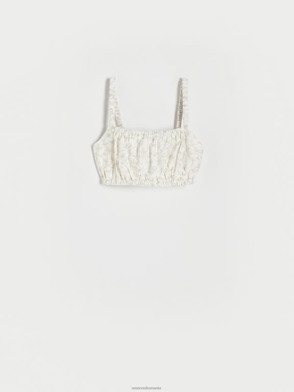 multicolor Reserved femei îmbrăcăminte top cu model botanic 648HZ523