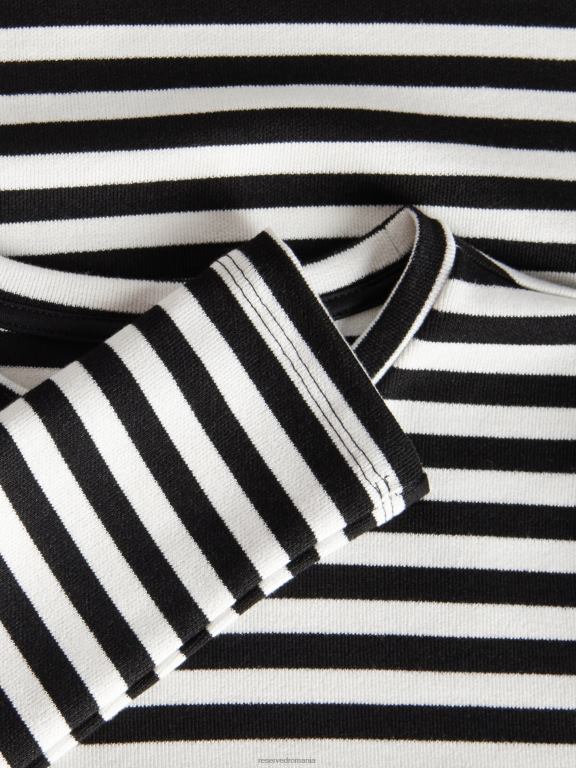 multicolor Reserved femei îmbrăcăminte tricou cu mânecă lungă bogat în viscoză 648HZ383