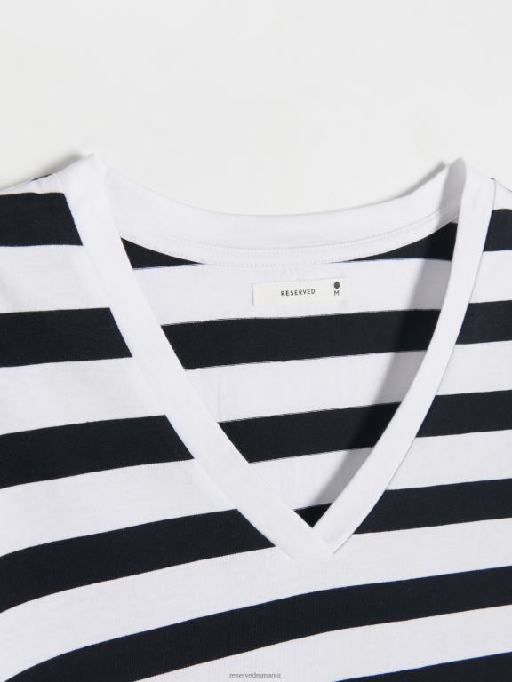 multicolor Reserved femei îmbrăcăminte tricou nou regular fit 648HZ457