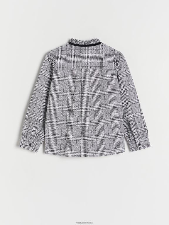 multicolor Reserved fetelor îmbrăcăminte cămaşă 648HZ1879