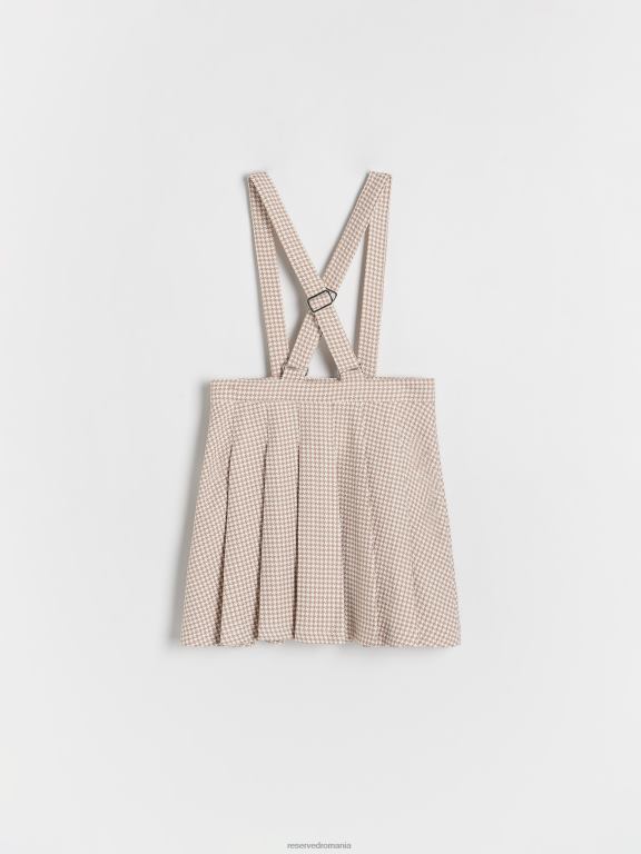 multicolor Reserved fetelor îmbrăcăminte fusta plisata cu bretele 648HZ1832