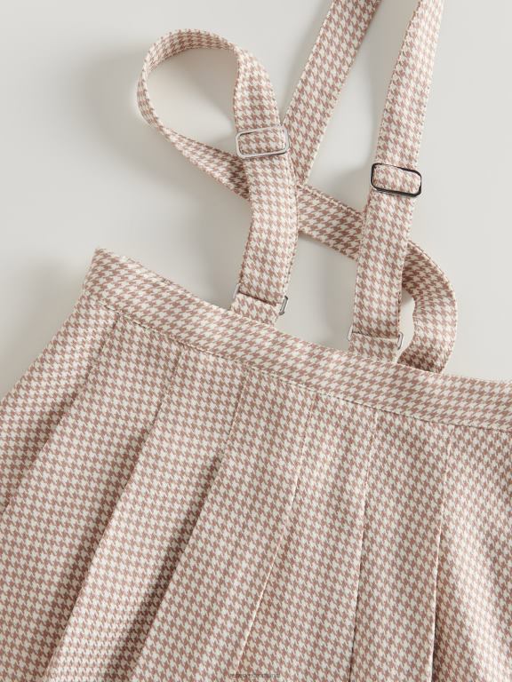 multicolor Reserved fetelor îmbrăcăminte fusta plisata cu bretele 648HZ1832