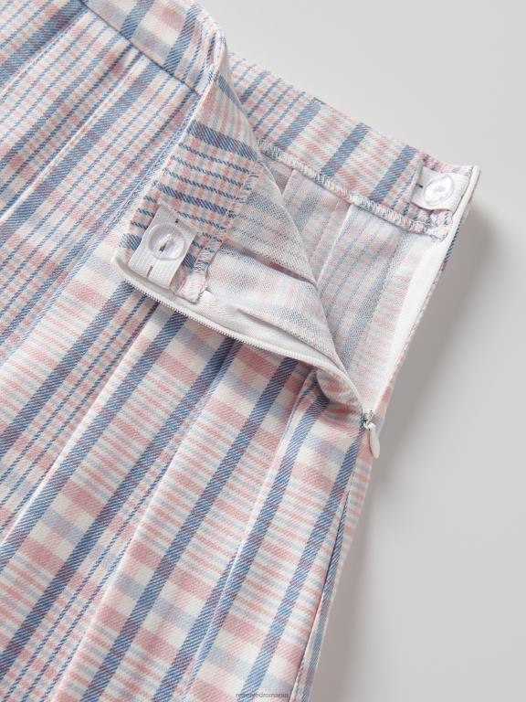 multicolor Reserved fetelor îmbrăcăminte fusta plisata in carouri 648HZ1724