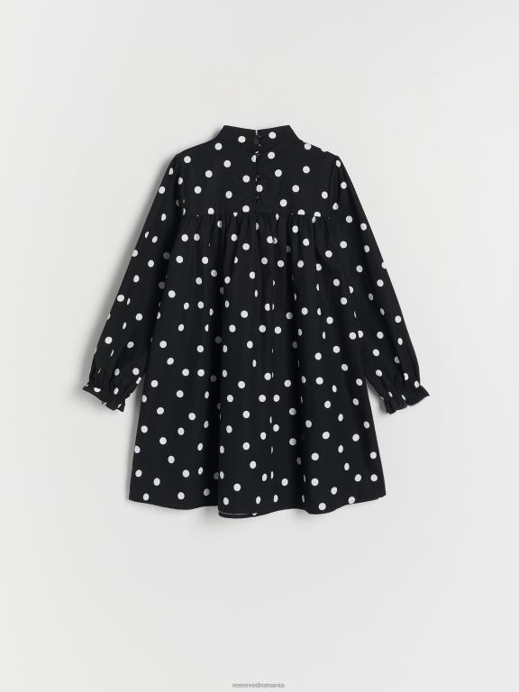 multicolor Reserved fetelor îmbrăcăminte rochie cu fundita 648HZ1773