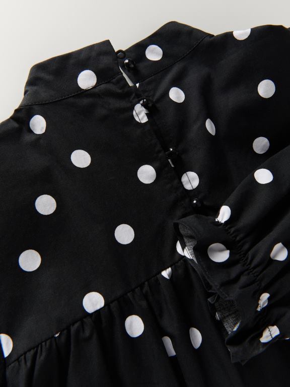 multicolor Reserved fetelor îmbrăcăminte rochie cu fundita 648HZ1773