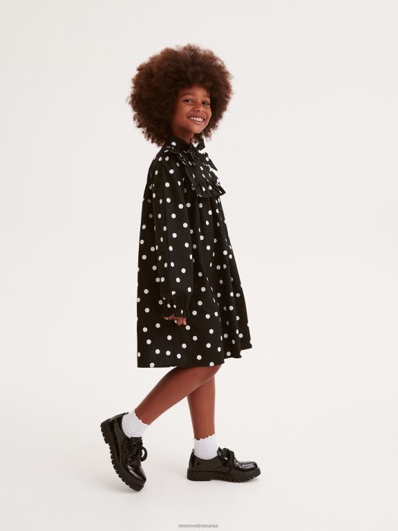 multicolor Reserved fetelor îmbrăcăminte rochie cu fundita 648HZ1773