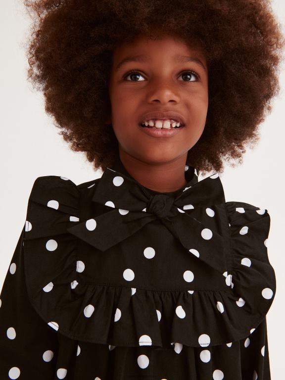 multicolor Reserved fetelor îmbrăcăminte rochie cu fundita 648HZ1773