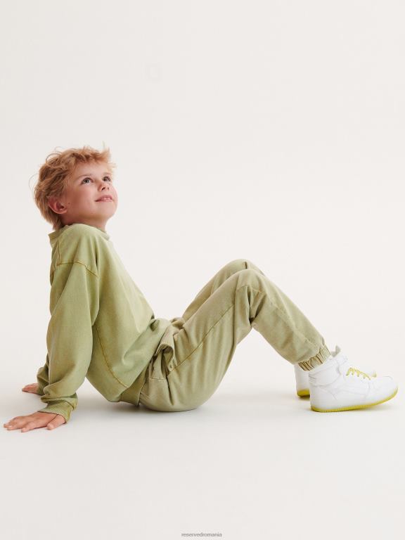 măsline Reserved băieți îmbrăcăminte pantaloni de jogger 648HZ2047