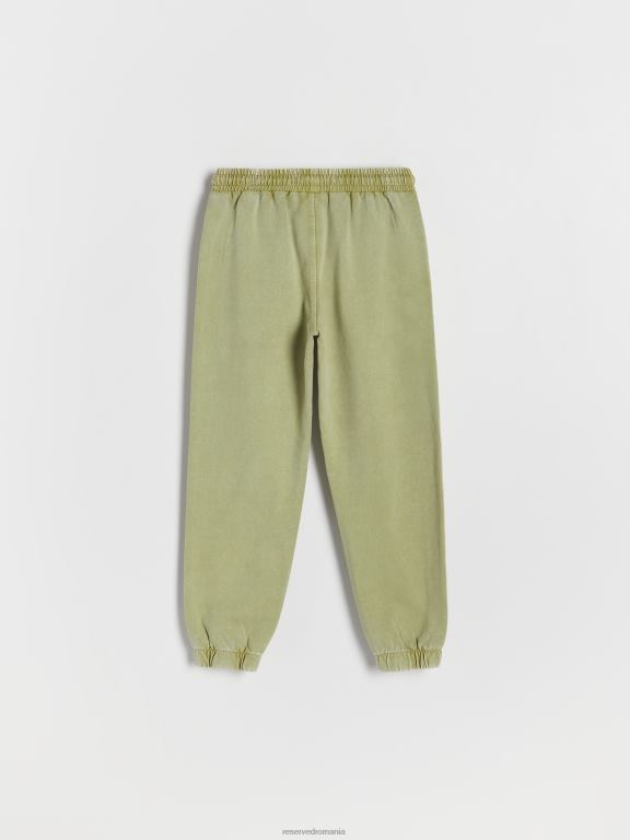 măsline Reserved băieți îmbrăcăminte pantaloni de jogger 648HZ2047
