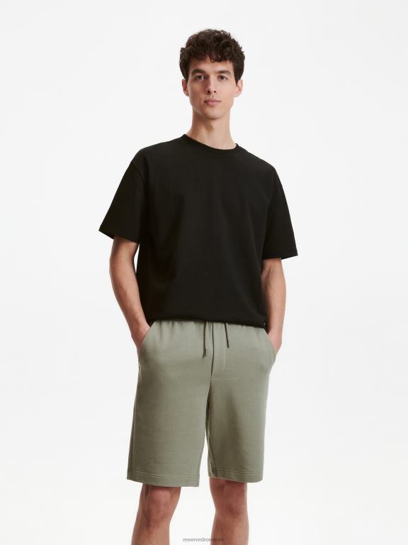 măsline Reserved bărbați îmbrăcăminte pantaloni scurți obișnuiți 648HZ1418