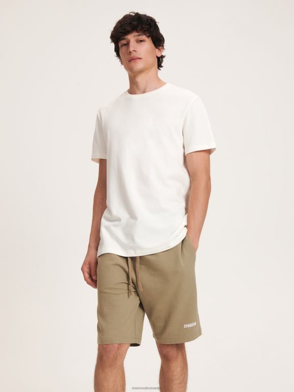 măsline ușor Reserved bărbați îmbrăcăminte transpirați joggeri obișnuiți 648HZ1461