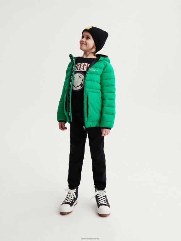 negru Reserved băieți îmbrăcăminte pantaloni de jogger pentru trening 648HZ2174