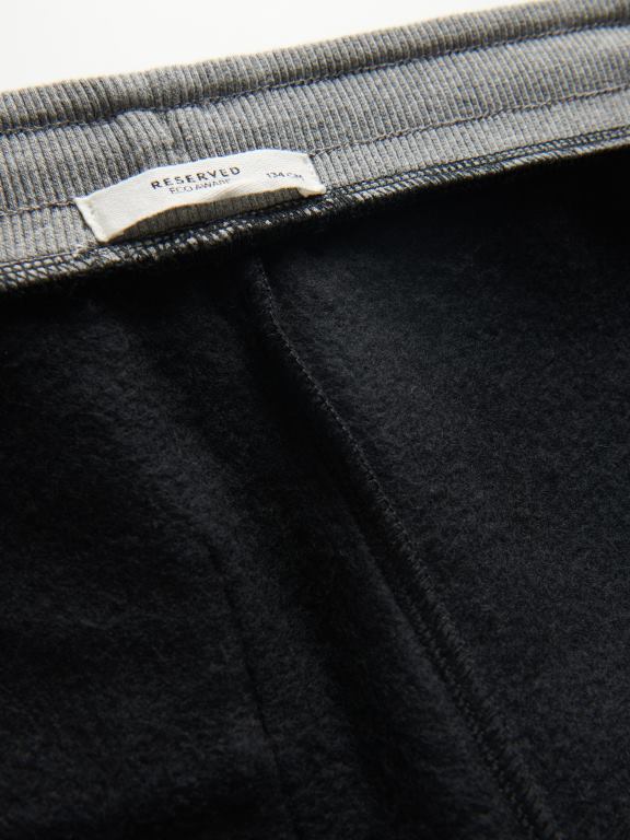 negru Reserved băieți îmbrăcăminte pantaloni de jogger pentru trening 648HZ2174