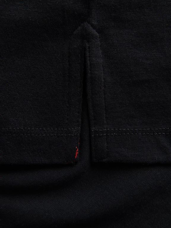 negru Reserved băieți îmbrăcăminte tricou supradimensionat spider-man 648HZ2096