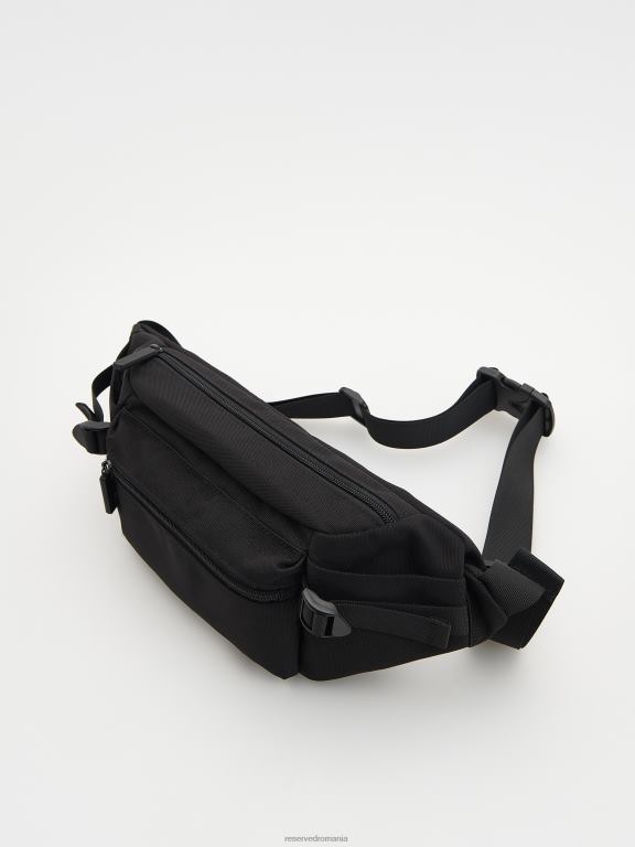 negru Reserved bărbați accesorii geantă 648HZ1679