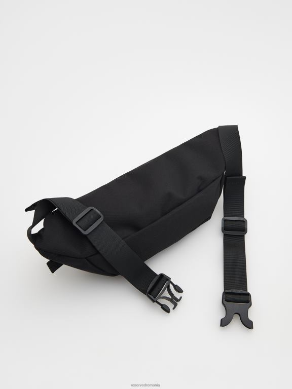 negru Reserved bărbați accesorii geantă 648HZ1679