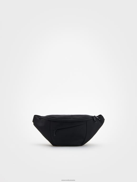 negru Reserved bărbați accesorii geantă 648HZ1687