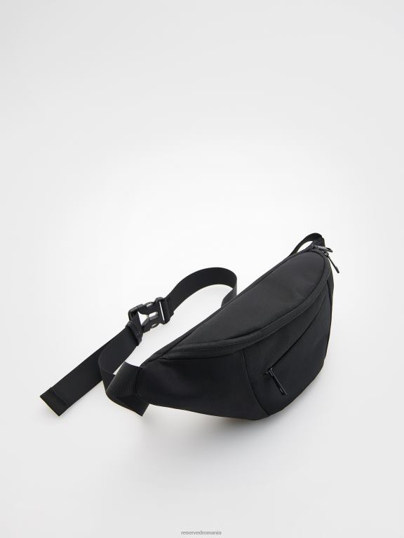 negru Reserved bărbați accesorii geantă 648HZ1687