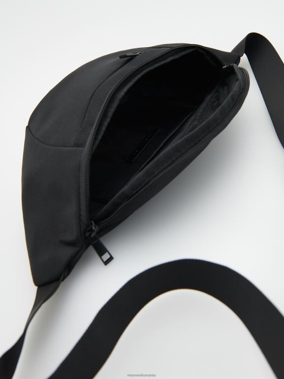 negru Reserved bărbați accesorii geantă 648HZ1687