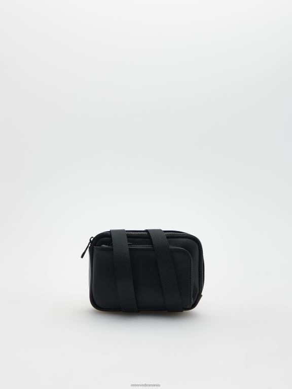 negru Reserved bărbați accesorii geantă de mână 648HZ1690
