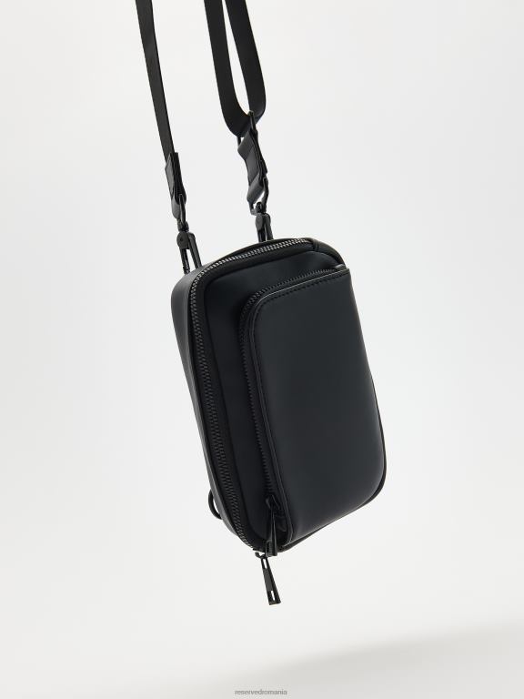 negru Reserved bărbați accesorii geantă de mână 648HZ1690