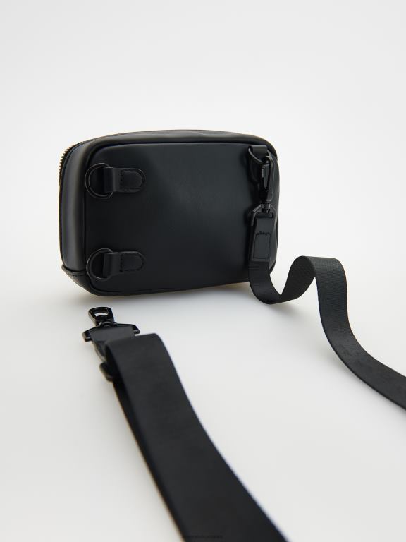 negru Reserved bărbați accesorii geantă de mână 648HZ1690