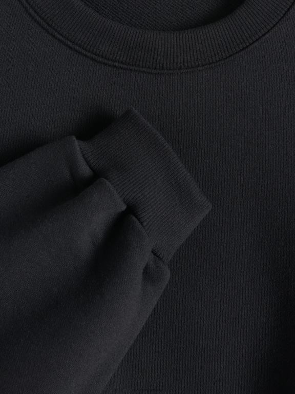 negru Reserved bărbați îmbrăcăminte hanorac supradimensionat simplu 648HZ1597