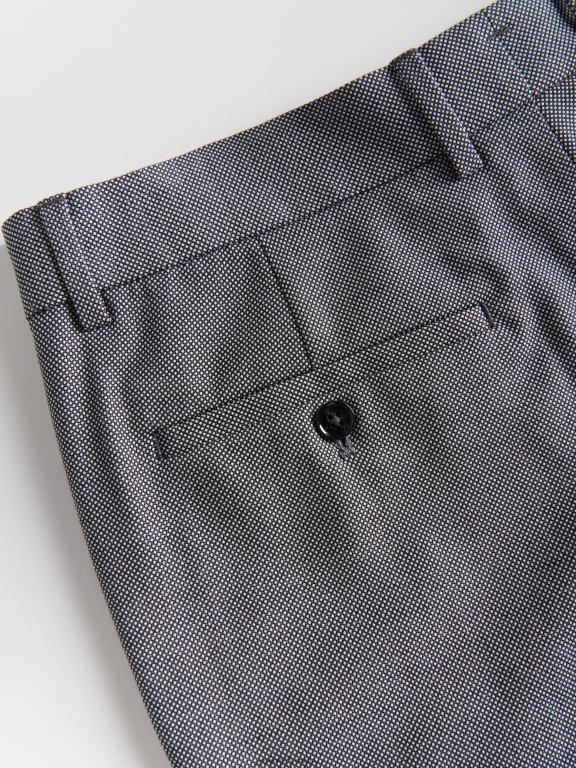 negru Reserved bărbați îmbrăcăminte pantaloni eleganti morcov 648HZ1108