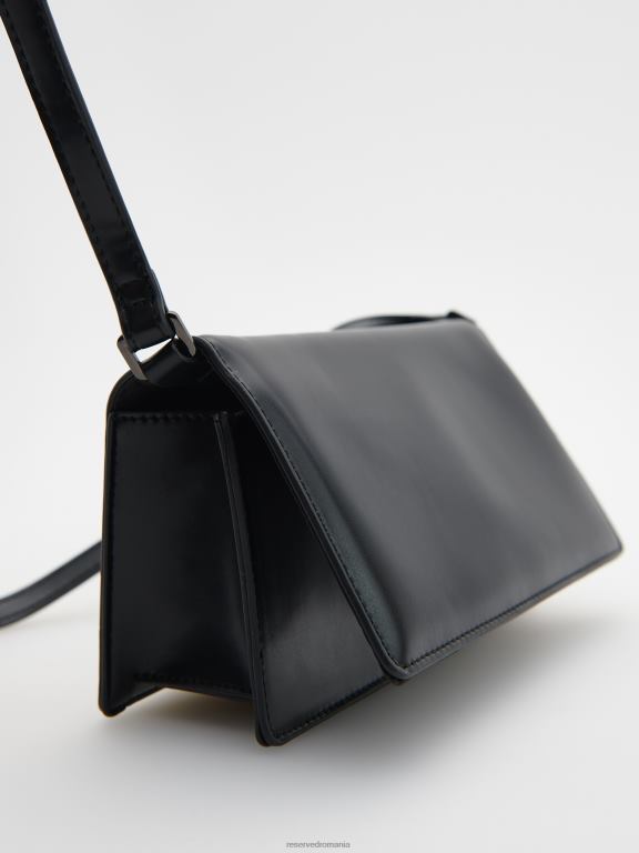negru Reserved femei accesorii geanta crossbody 648HZ197