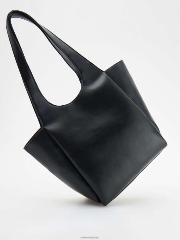 negru Reserved femei accesorii geanta cumparator 648HZ104