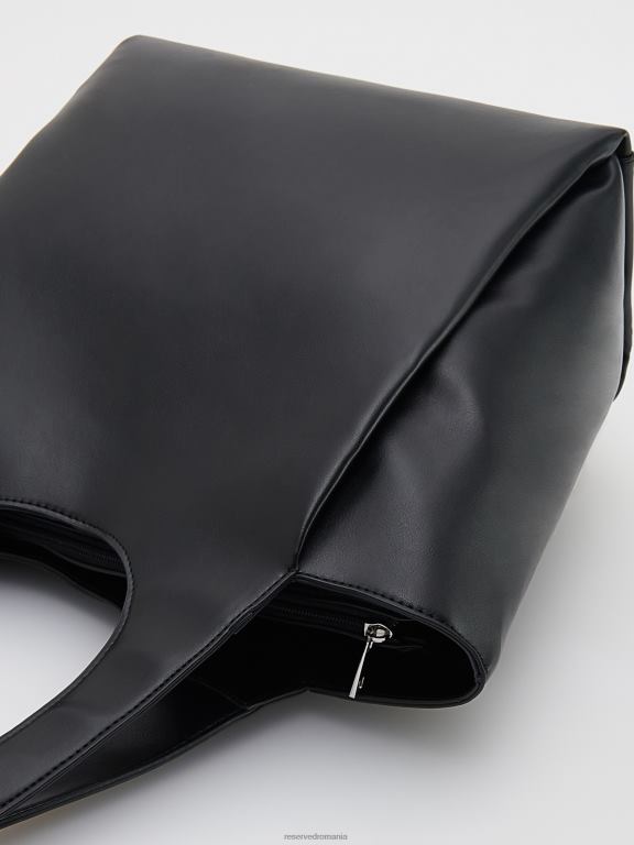 negru Reserved femei accesorii geanta cumparator 648HZ104