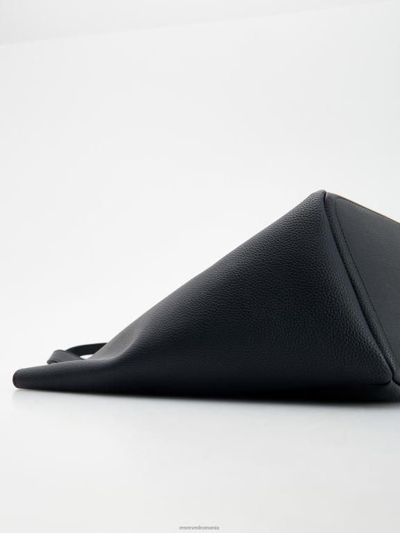 negru Reserved femei accesorii geanta cumparator 648HZ141